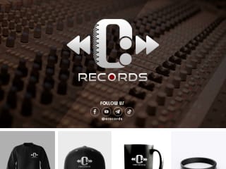 O Records | Logo and Brand Identity Design
