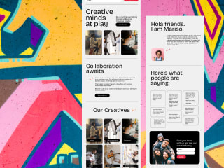 Framer website: Bogotá