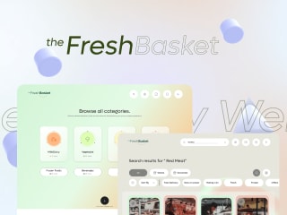 🌿 FreshBasket: Redefining Online Grocery Shopping 🎨🛒
