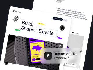 Tecton Studio Framer Site