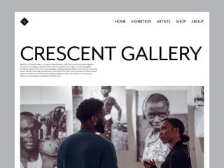 Crescent Gallery Website