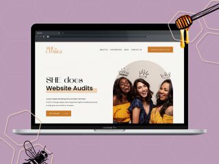 She in Charge | Website Design