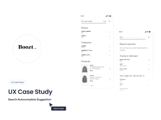 Search Redesign -  UX Case study 