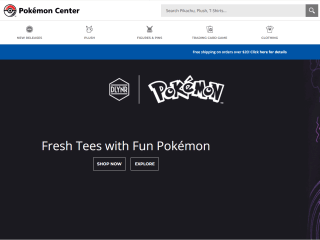 Pokémon Center Official Site