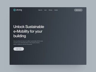 Ohmie GO - Website redesign