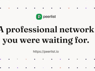 Peerlist: Networking made easy for techies