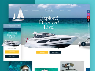 Boat landing page