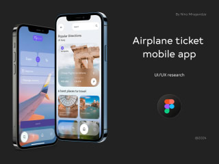 Airplane Ticket mobile app