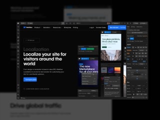 Designing & Developing Webflow's Localization Page