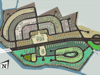 Subdivision Plan and Site Development Plan Color Rendering