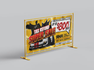 RNR Tires Tax Refund Super Sale Banner 