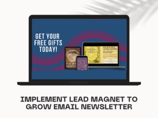 Implement Lead Magnet to Grow Email Newsletter