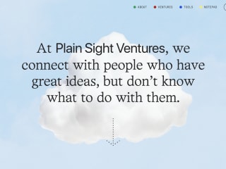 Plain Sight Ventures branding & website