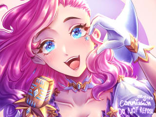Commission Icon of Seraphine for @chrystallight