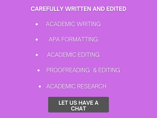 Academic Writing/ Proof-Reading & Editing/ APA Formattting