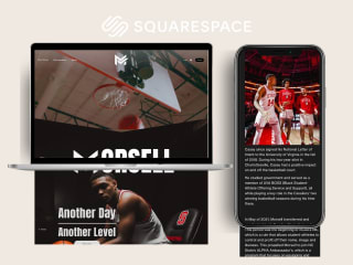 Casey Morsell - Squarespace Website