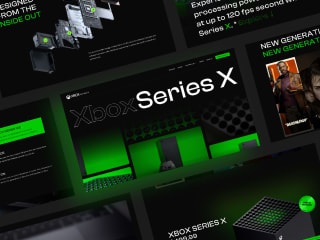 Xbox Series X: Concept Web Design