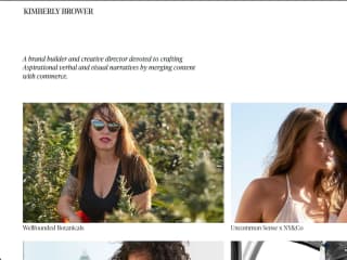 Kimberly Brower - Brand Builder/Creative Director Portfolio