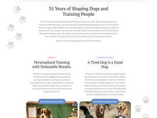 SEO-Focused Website Design for Dog Daycare and Training Facility