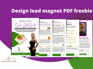 Pdf freebie design - Up to 12 Pages