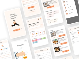 Mobile App Design for a Bakery | UX/UI Case Study