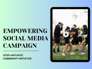 Social Media Campaign for a 'Stop AAPI Hate' Initiative 