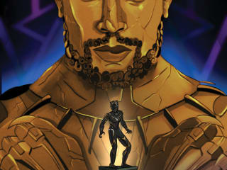 Black Panther: Wakanda Forever Poster Mockup