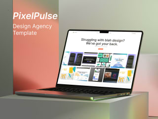 PixelPulse - Design Agency Template