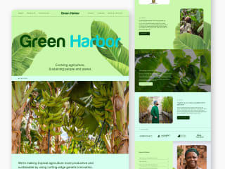 Agriculture and Farming | Figma Design + Framer Website