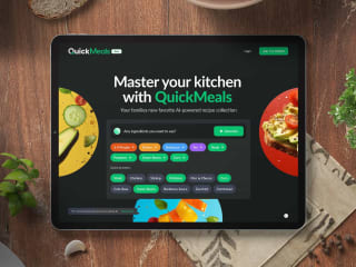 QuickMeals AI - Brand Identity and Product Design 