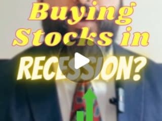 Pavel on the FIRE on Instagram: “Is buying stocks in recession …