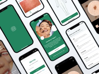 Skin health management mobile app & Website development