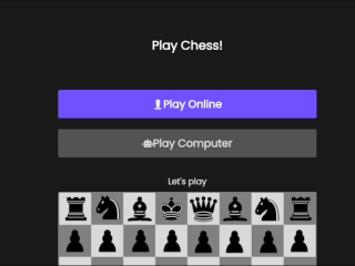 Chess Game website