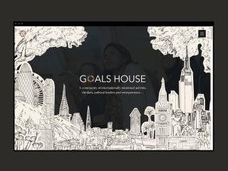 Goals House Webflow Website