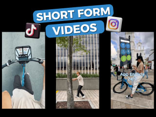 Short-Form Videos (Instagram - TikTok)