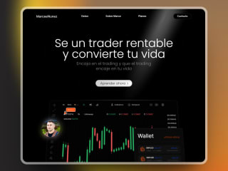 TradersMarket - Multi page in Framer.