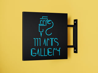 111 Arts Gallery Identity Design