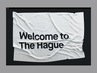 Welcome to The Hague – Web Design