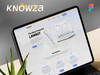 Knowza - UI/UX Design and Web Development