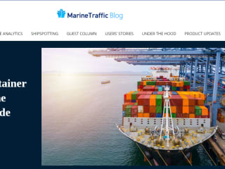 SaaS content for MarineTraffic