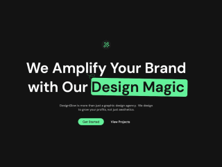 DesignGlow - Framer Website Redesign