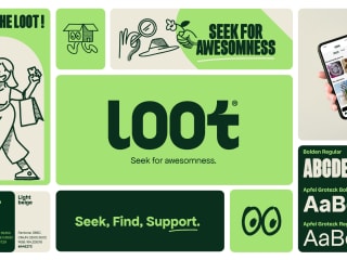 Branding strategy & design for Loot®