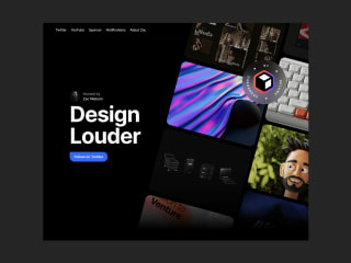 DesignLouder.tv Website Design