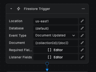 BuildShip x Custom Firestore Trigger