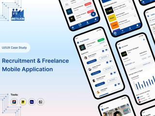 Recruitment & Freelance app UI/UX Case Study :: Behance