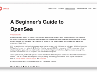 A Beginner’s Guide to OpenSea
