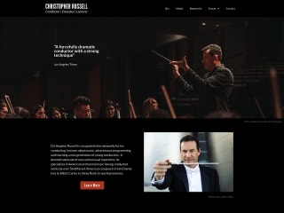 Christopher Russell Website