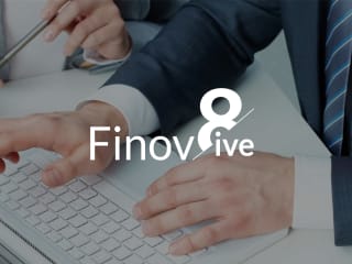 Finov8ive - Complete Brand Identity- UX/UI Web & Mobile Design 