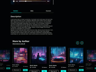 Music Marketplace - Demo Project - UI Design :: Behance