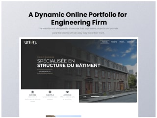 A Dynamic Online Portfolio for Engineering Firm